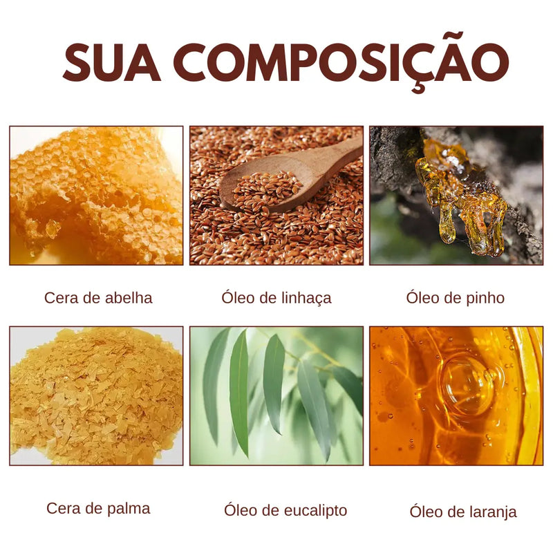 Wood Wax: Cera de Madeira Polonesa Anticorrosiva + OFERTA DE LANÇAMENTO (PAGUE 1 LEVE 3)