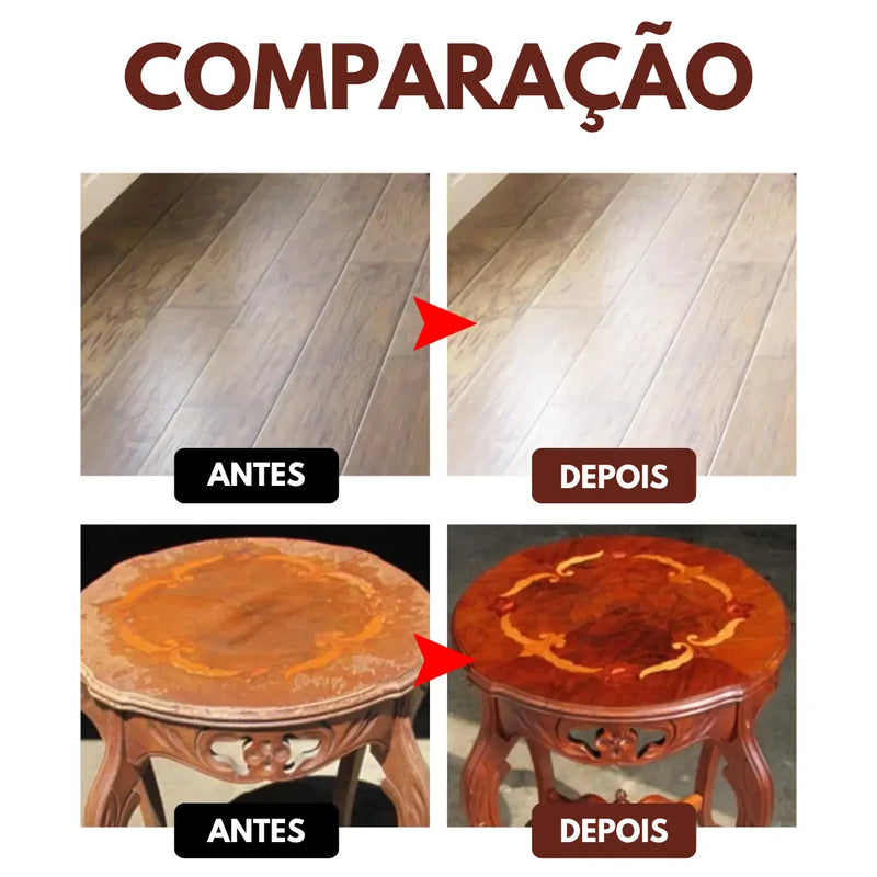Wood Wax: Cera de Madeira Polonesa Anticorrosiva + OFERTA DE LANÇAMENTO (PAGUE 1 LEVE 3)