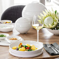 Conjunto de Jantar para 2 Pessoas - La Boule 7 Peças Branco